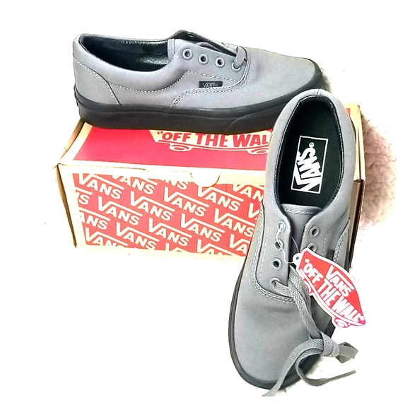 vans era gargoyle black sole